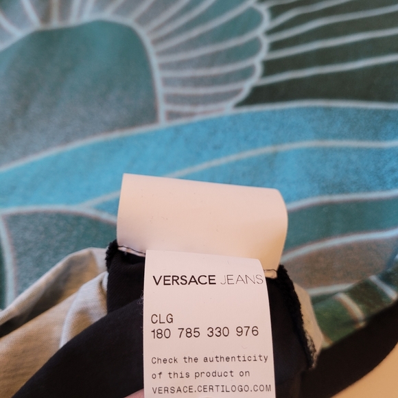 Men's S Versace Jeans graphic printed tee - Picture 2 of 2